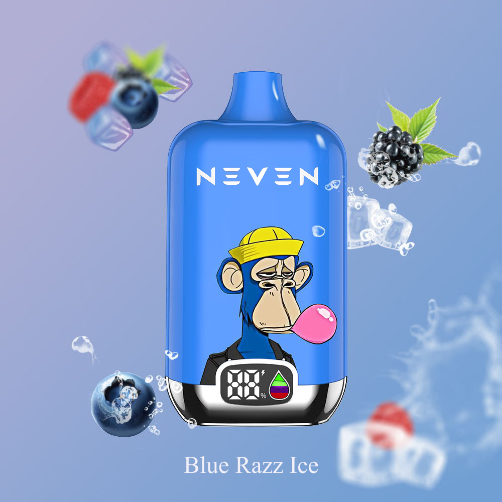 NEVEN Puff 12k 15k puff 15000 12000 digital box original NEVEN bang disposable vapes local warehouse 23ml cartridge mesh coil LED smart screen tornado 9000 e cigarette - Image 6