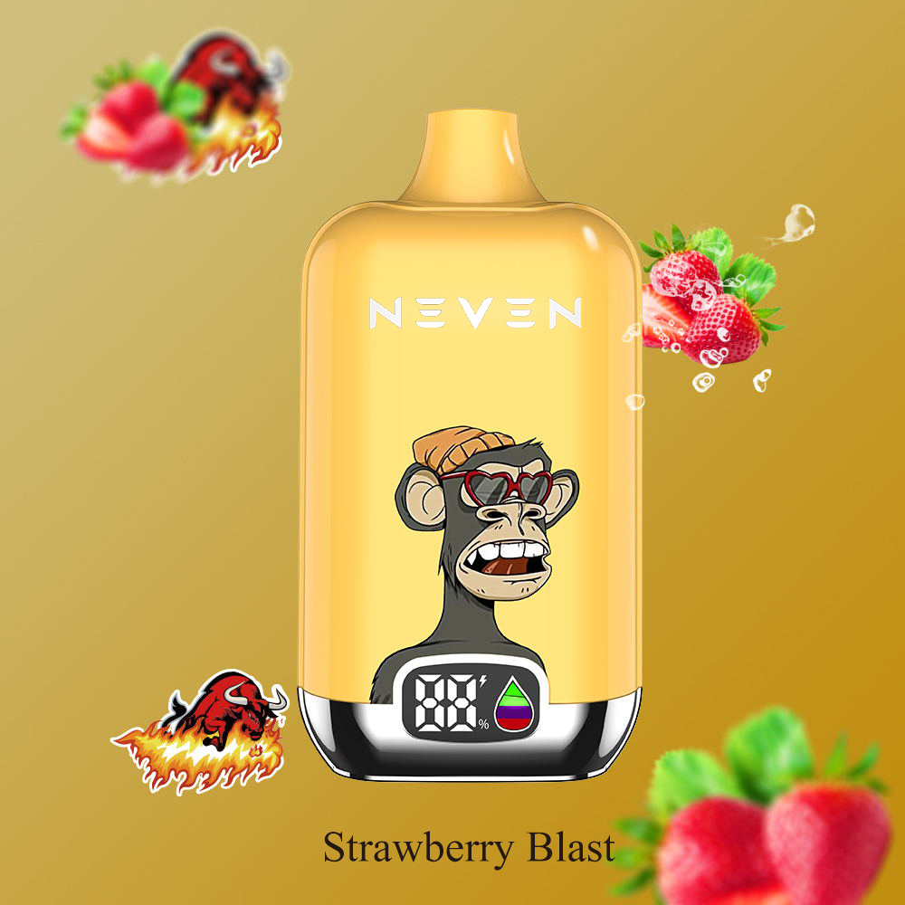 NEVEN Puff 12k 15k puff 15000 12000 digital box original NEVEN bang disposable vapes local warehouse 23ml cartridge mesh coil LED smart screen tornado 9000 e cigarette - Image 4